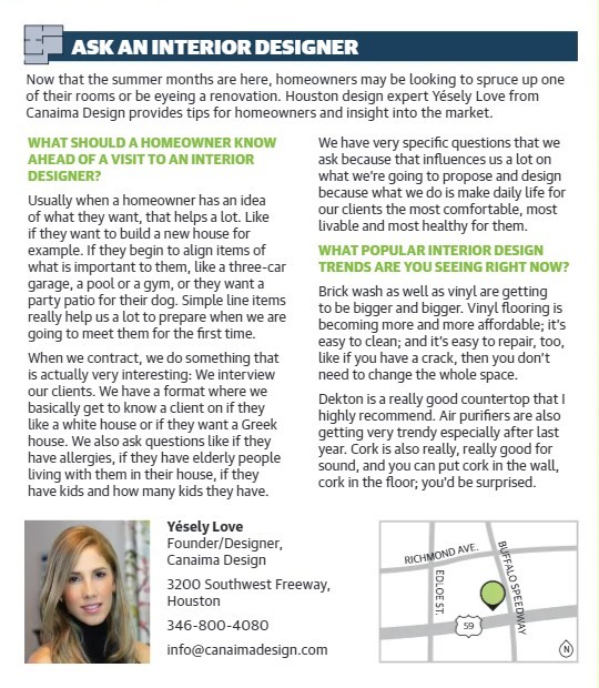 Community Impact - Ask an Interior Designer